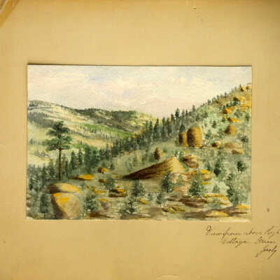 View from High Rock Cottage