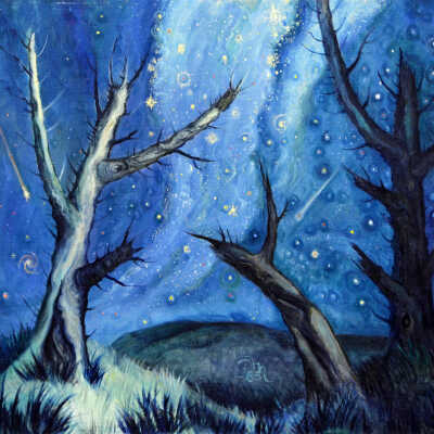 Three Trees-Summer Night
