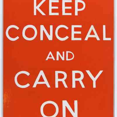 Conceal and Carry