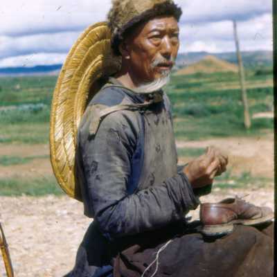 Shoe Repair Man, Kunming, China
