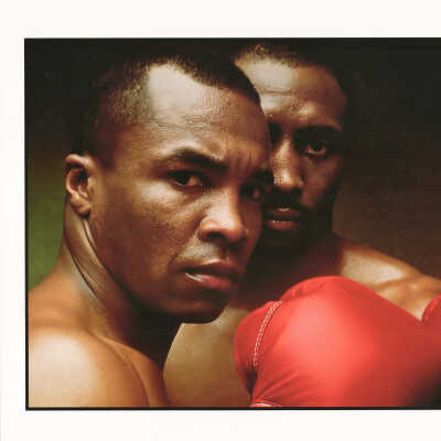 Sugar Ray Leonard and Tommy Hearns, NYC