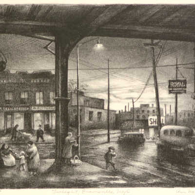 Twilight, Brownsville, NYC