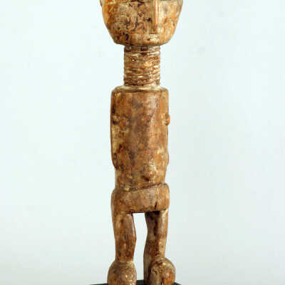 Untitled, Akan/Anyi (possibly Fante) carved wood standing figure