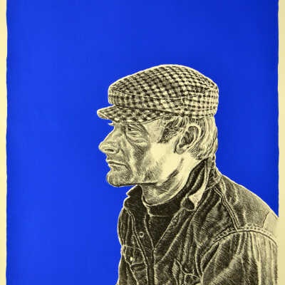 Self Portrait with Checkered Cap