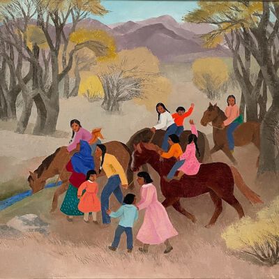 Watering the Horses