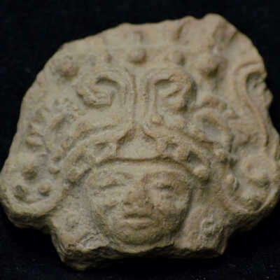 Aztec Molded Terracotta Head