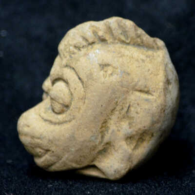 Molded Terracotta Jaguar Head
