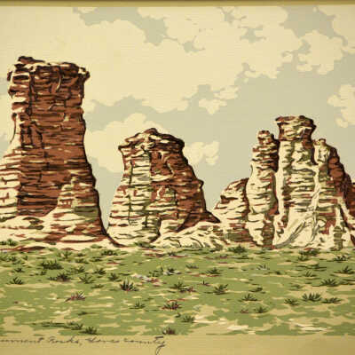 Monument Rocks, Gove County