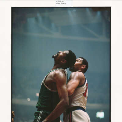 Bill Russell and Wilt Chamberlain, Philadelphia, PA