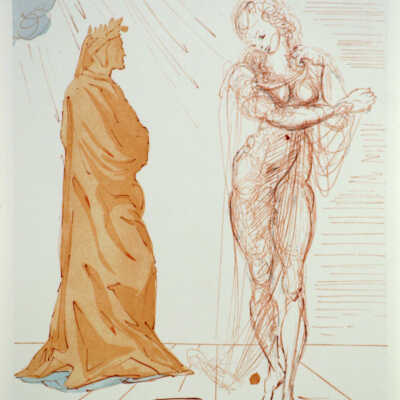 Virgil Comforts Dante