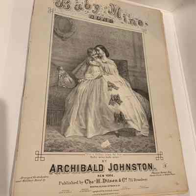 1875 Baby Mine Sheet Music