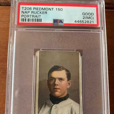Nap Rucker Piedmont Cigarette Original Baseball Card