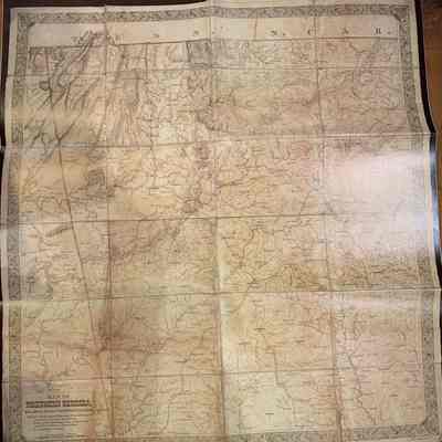 Map Sherman's march northern Georgia