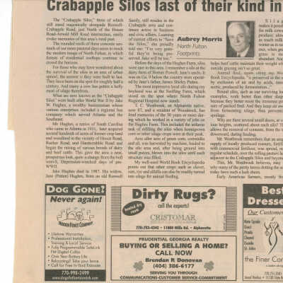 Crabapple Silos Article