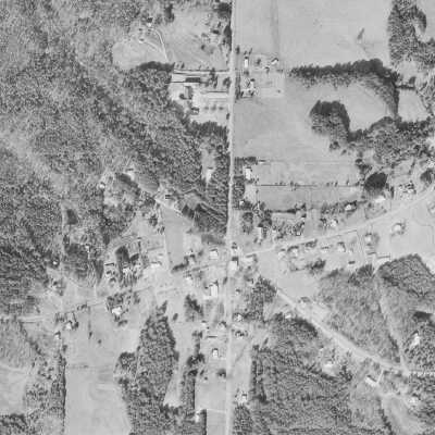 1968 Aerial View of Crabappple