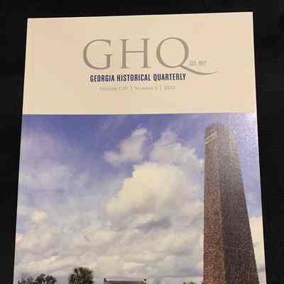 Georgia Historical Quarterly #3 2020
