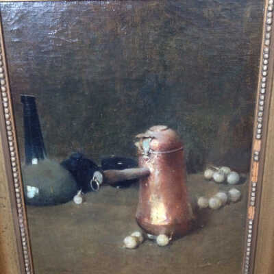 Carlsen - Chocolate Pot showing frame
