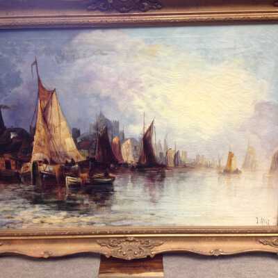 Harbor Scene