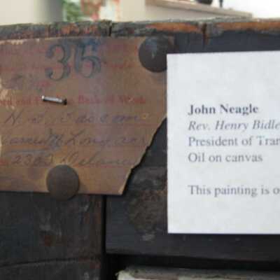 Neagle - Bascom - back of frame