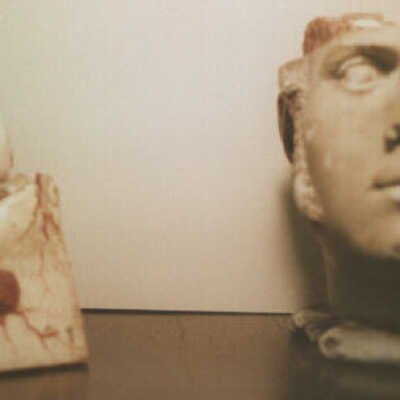 Paper Mache Model of an Eye and Plas