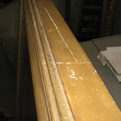 Hammer McClain top of frame scratch
