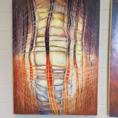 Julie Blankenship - Tension Triptych 1st panel
