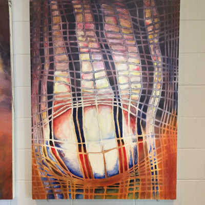 Julie Blankenship Tension Triptych 3rd panel