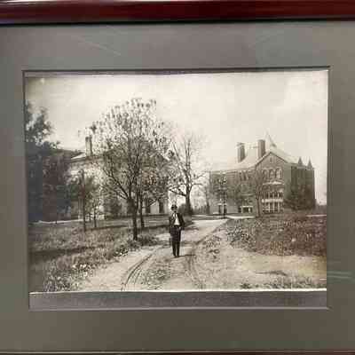 Copy of late 19th or early 20th century photo of Transylvania campus