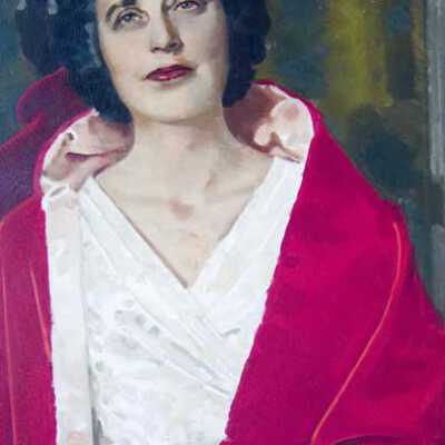Welsh - Myrtle C. Mitchell, detail face