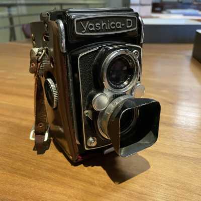 Camera - Yashica-D, belonged to J. Winston Coleman