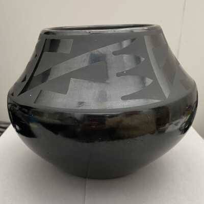 Pueblo Black-on-black Jar