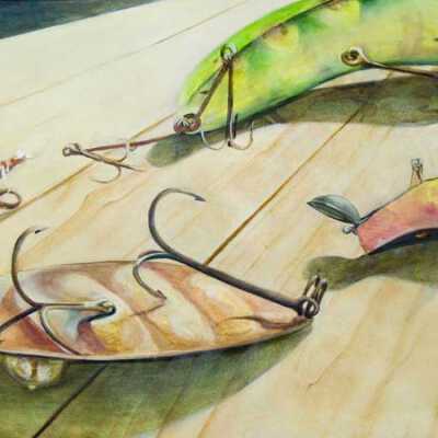 Jamie Kuli - Allure of the Bait - detail