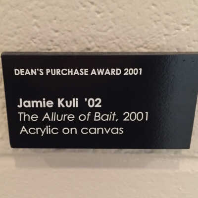 Jamie Kuli - Allure of Bait  - wall plaque