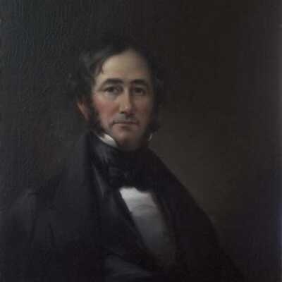 Joseph H. Bush, self portrait