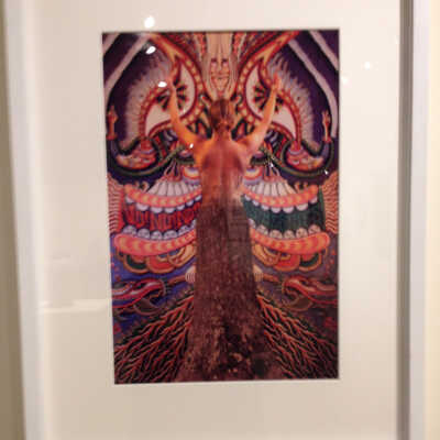 Barnett, As A Tree, framed for student show
