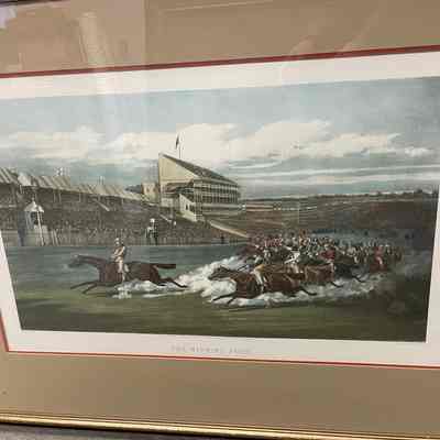 Winning Post - Henry Alken print