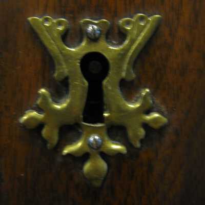 Short's Cabinet keyhole
