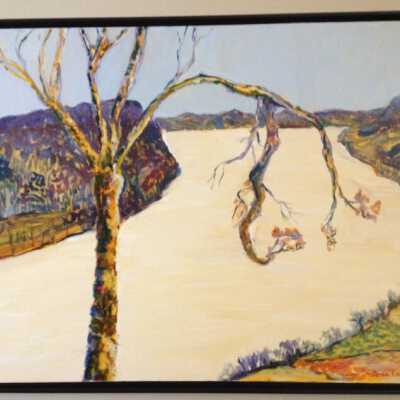 Nana Lampton - Ohio River in March III