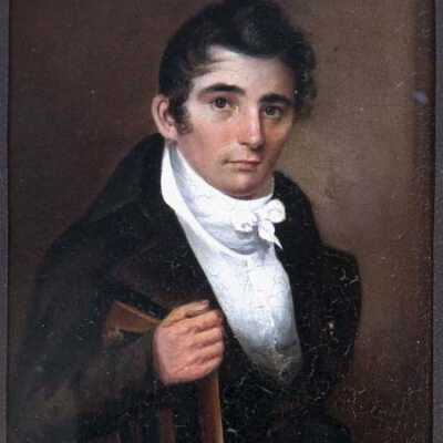 Joseph Bush, self portrait