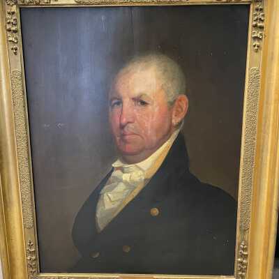 Jouett - Portrait of Isaac Shelby, with frame