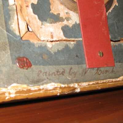 Birch - Rafinesque - reverse of frame