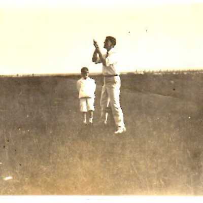 Playing ball