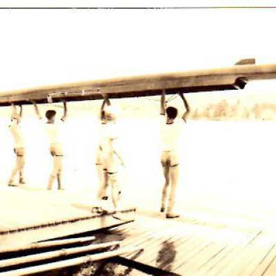 Carrying the boat