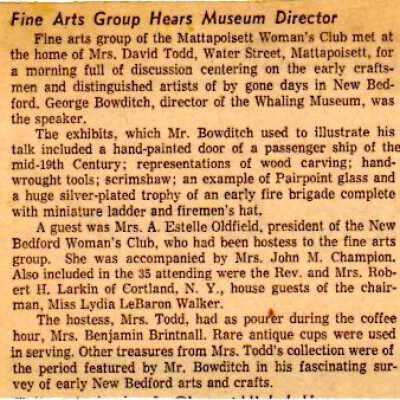 Newspaper clipping