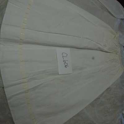 Machine-stitched petticoat