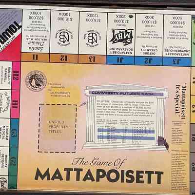 The Game of Mattapoisett (board game)
