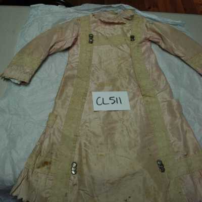 Child's silk tafetta dress