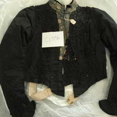 Silk waistcoat with calamenco lining