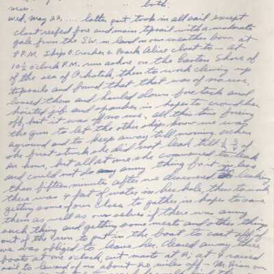 Logbook from Hall House "Polar Star"