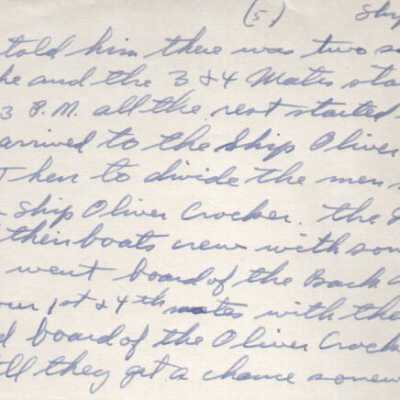 Logbook from Hall House "Polar Star"
